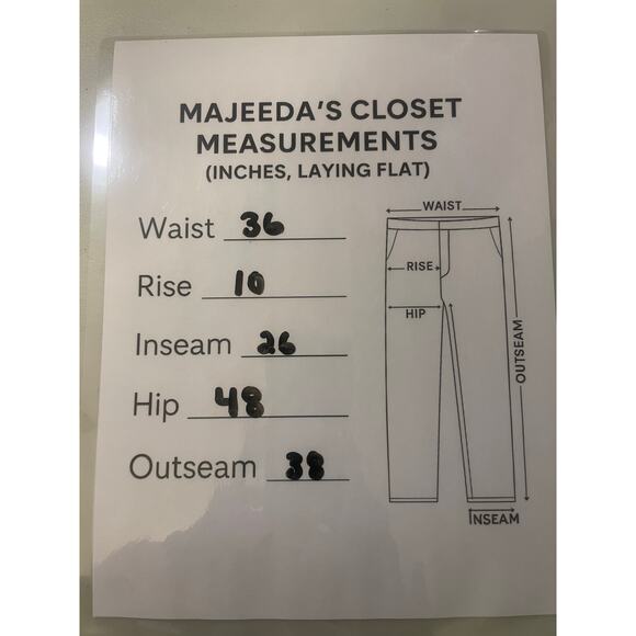 Black Minimalist Tapered Pants Lane Bryant "The Allie” Plus Size 16 Preppy Work - Picture 5 of 5